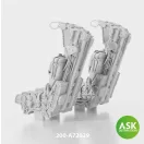 Art Scale Kit GRU7A ejection seats with seat belts 2 pcs, rec. for F-14A/B late - 3D print for Great Wall Hobby 1:72 (200-A72029)