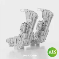   Art Scale Kit GRU7A ejection seats with seat belts 2 pcs, rec. for F-14A/B late - 3D print for Great Wall Hobby 1:72 (200-A72029)
