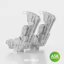 Art Scale Kit GRU7A ejection seats excluding seat belts 2 pcs, rec. for F-14A/B Early - 3D print for Great Wall Hobby 1:72 (200-A72032)