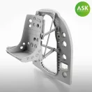 Art Scale Kit A6M Bulkhead with Seat in MIDDLE position - ASK 3D Print for Tamiya 1:72 (200-A72033)