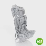   Art Scale Kit Gloster Meteor F.8/FR9 ejection seat  M.B Mk.2E with seat belts for Airfix 1:72 (200-A72046)