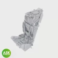   Art Scale Kit Gloster Meteor F.8/FR9 ejection seat  M.B Mk.2E with seat belts for Airfix 1:72 (200-A72046)