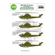   Art Scale Kit Bell AH-1G Cobra 20th Aerial Rocket artilery part 1 1:32 (200-D32014)
