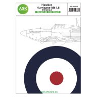   Art Scale Kit Hawker Hurricane Mk.I, Mk.II - stencils 1:32 (200-D32041)