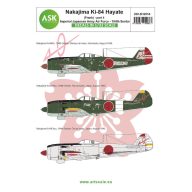   Art Scale Kit Nakajima Ki-84 Hayate (Frank) part 4 - Imperial Japanese Army Air Force 104th Sentai 1:32 (200-D32054)