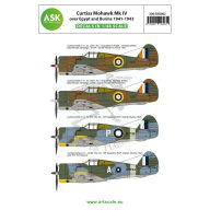   Art Scale Kit Curtiss Mohawk IV over Egypt and Burma 1941-1943 1:48 (200-D48002)