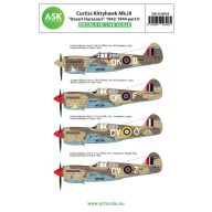   Art Scale Kit Curtiss Kittyhawk Mk.III Desert Harassers North Africa / Italy 1942-1944 part II 1:48 (200-D48005)