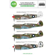   Art Scale Kit Curtiss Kittyhawk Mk.I Pacific battlefield RAAF part I 1:48 (200-D48006)