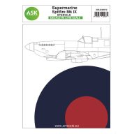 Art Scale Kit Spitfire Mk.IX - stencils 1:48 (200-D48012)