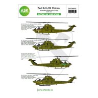   Art Scale Kit Bell AH-1G Cobra 1th Aviation Helicopter Cavalery D/227 AHB part 1 1:48 (200-D48015)