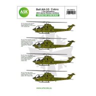   Art Scale Kit Bell AH-1G Cobra 20th Aerial Rocket artilery - part 1 1:48 (200-D48018)