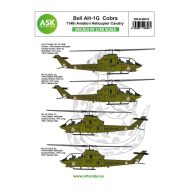   Art Scale Kit Bell AH-1G Cobra 114th Aviation helicopter cavalery - part 3 1:48 (200-D48019)