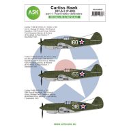   Art Scale Kit Curtiss Hawk 81-A-2 (P-40B) part 1 - Pearl Harbor defenders 1:48 (200-D48027)
