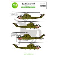   Art Scale Kit Bell AH-1G Cobra Kentaur 3th Aviation helicopter cavalry part 2 1:48 (200-D48031)