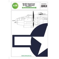 Art Scale Kit N.A. B-25J Mitchell stencils 1:48 (200-D48039)