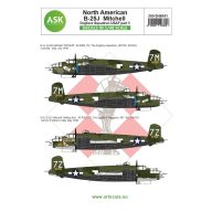   Art Scale Kit B-25J Mitchell part 5 - US Dogface Squadron, Shirley Ann & Tuff Stuff, Mediterranean area 1:48 (200-D48041)