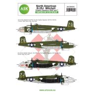   Art Scale Kit B-25J Mitchell part 7 - US Dogface Squadron, Yahoudi, Mediterranean area 1:48 (200-D48043)