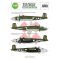 Art Scale Kit B-25J Mitchell part 7 - US Dogface Squadron, Yahoudi, Mediterranean area 1:48 (200-D48043)