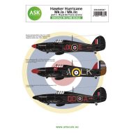   Art Scale Kit Hawker Hurricane Mk.IA / Mk.IIC part 3 - Royal Air Force service 1:48 (200-D48047)
