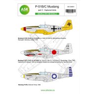   Art Scale Kit P-51B/C Mustang part 3 - Captured birds 1:48 (200-D48061)