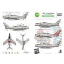 Art Scale Kit F-84F Thunderstreak part 2 - Armée de l'Air 1:48 (200-D48082)