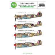   Art Scale Kit Curtiss Kittyhawk Mk.III Desert Harassers North Africa / Italy 1942-1944 part II 1:72 (200-D72005)