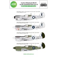   Art Scale Kit Curtiss Kittyhawk Mk.III Pacific battlefield RAAF part IV 1:72 (200-D72009)