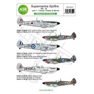   Art Scale Kit Spitfire Mk.IXc and Mk.IXe part 1 - Greece, Türkiye, Burma 1:72 (200-D72010)