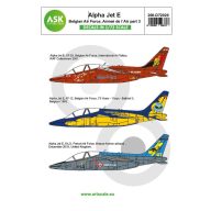   Art Scale Kit Alpha Jet E Belgian Air Force and Armeé de l'Air part 3 1:72 (200-D72020)