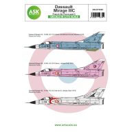   Art Scale Kit Mirage IIIC French Air Force part 2 1:72 (200-D72026)