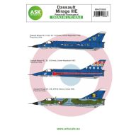   Art Scale Kit Mirage IIIE French Air Force part 4 1:72 (200-D72028)