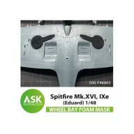   Art Scale Kit Spitfire Mk.XVI, IXe FOAM flexibel wheel bay mask for Eduard 1:48 (200-F48003)