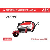   Art Scale Kit PAv 40 (trailer) for Velorex kit 1:35 (200-K35003)