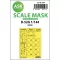 Art Scale Kit B-52G double-sided painting mask for Great Wall Hobby 1:144 (200-M14401)