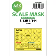   Art Scale Kit B-52H double-sided painting mask for Great Wall Hobby 1:144 (200-M14402)
