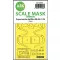Art Scale Kit Spitfire Mk.IX one-sided express self-adhesive masks for Airfix 1:24 (200-M24001)