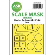  Art Scale Kit Hawker Typhoon Mk.IB one-sided express masks for Airfix 1:24 (200-M24005)