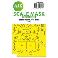   Art Scale Kit Spitfire Mk.VIII double-sided express fit masks for Airfix 1:24 (200-M24007)