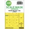 Art Scale Kit Nakajima Ki-84 Hayate double-sided express mask for Hasegawa 1:32 (200-M32006)