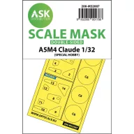   Art Scale Kit A5M4 Claude double-sided express mask for Special Hobby 1:32 (200-M32007)