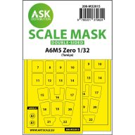   Art Scale Kit A6M5 Zero double-sided express masks for Tamiya 1:32 (200-M32015)