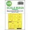 Art Scale Kit Messerschmitt Bf 109E-4 & E-7 one-sided express masks for Hobby2000 / Dragon / HGW 1:32 (200-M32020)