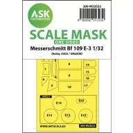   Art Scale Kit Messerschmitt Bf 109E-3 one-sided express masks 1:32 (200-M32022)