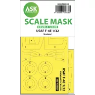   Art Scale Kit USAF F-4E Phantom Viet-Nam war double-sided mask for Academy 1:32 (200-M32030)