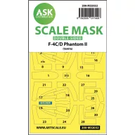   Art Scale Kit F-4C/D Phantom double-sided mask for Tamiya 1:32 (200-M32032)