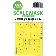   Art Scale Kit Dornier Do 335B-2 double-sided mask for HK Models 1:32 (200-M32037)