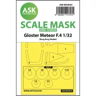   Art Scale Kit Gloster Meteor F.4 one-sided mask for HK Models 1:32 (200-M32042)