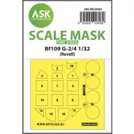   Art Scale Kit Messerschmitt Bf 109G-2/G-4 one-sided express masks for Revell 1:32 (200-M32050)