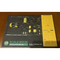   Art Scale Kit A-20G Havoc double-sided express self adhesive mask for HK Models 1:32 (200-M32062)