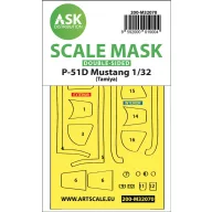   Art Scale Kit P-51D Mustang double-sided fit mask for Tamiya 1:32 (200-M32070)